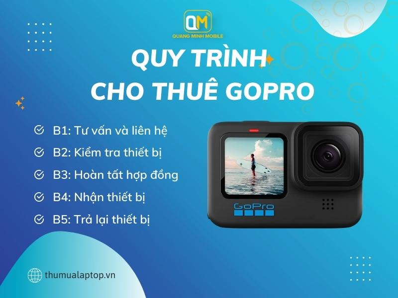 Quy trình cho thuê Gopro tại Quang Minh Mobile